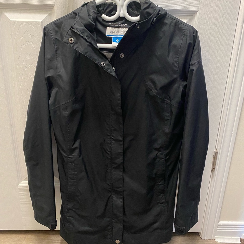 Columbia Water-Resistant, Hooded Rain Jacket